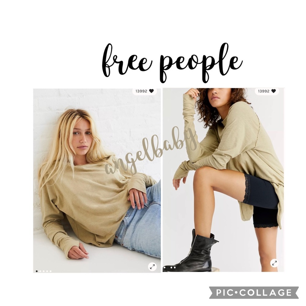 Free people Arden tee in Sacred Palm! - Picture 10 of 16